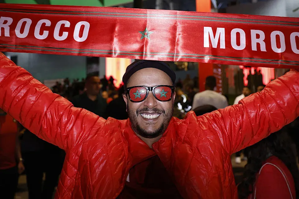🥳 Morocco fans take over the Macroplaza and spark wild scenes