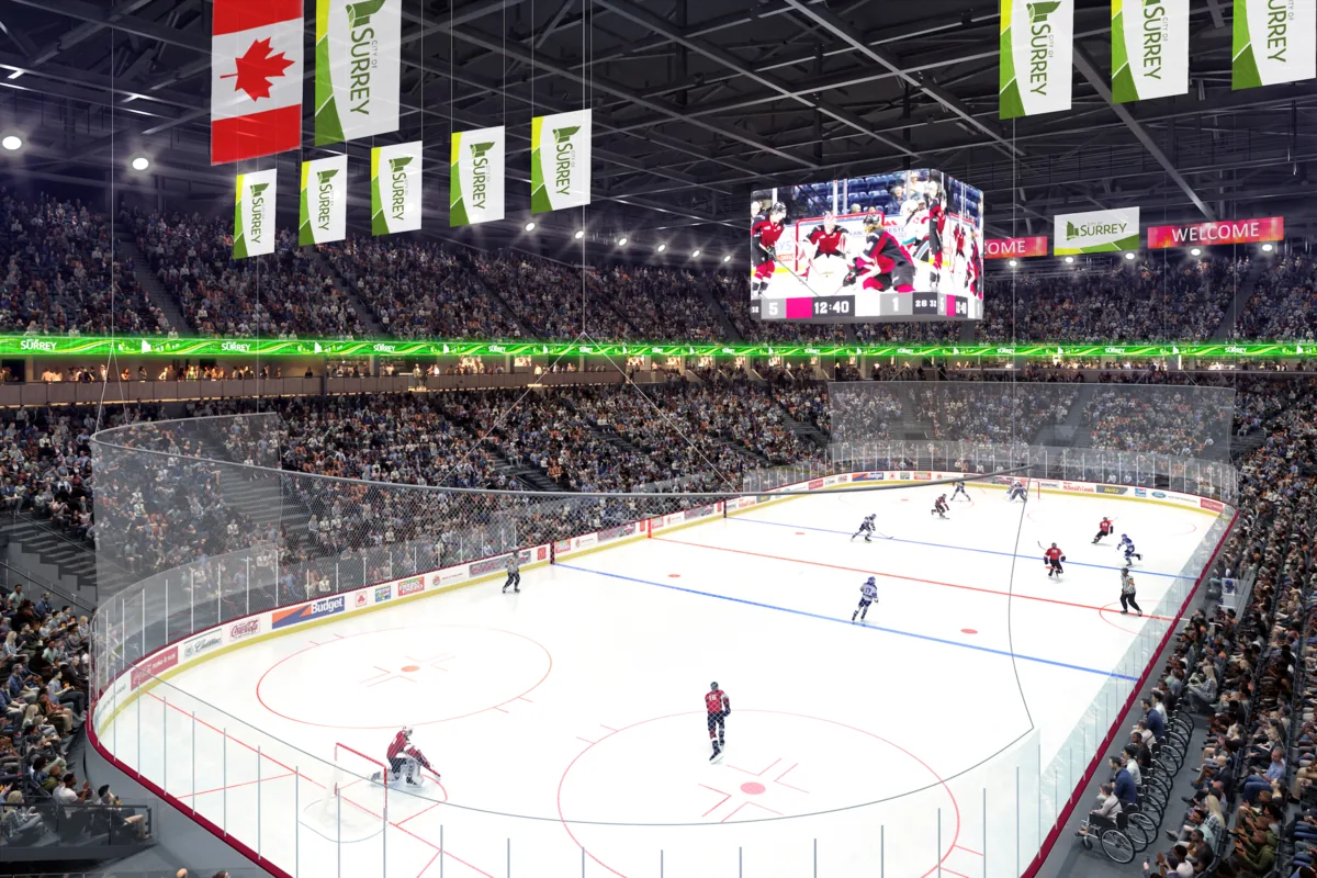 Surrey to welcome Vancouver Giants to new City Centre Arena in 2030