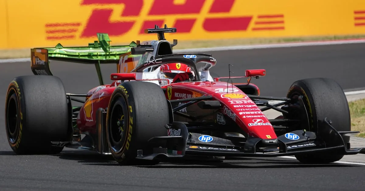 Norris leads Hamilton and Antonelli during FP3 in Hungary