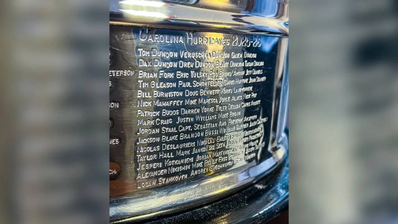 Carolina Hurricanes’ Stanley Cup engraving includes owner’s family
