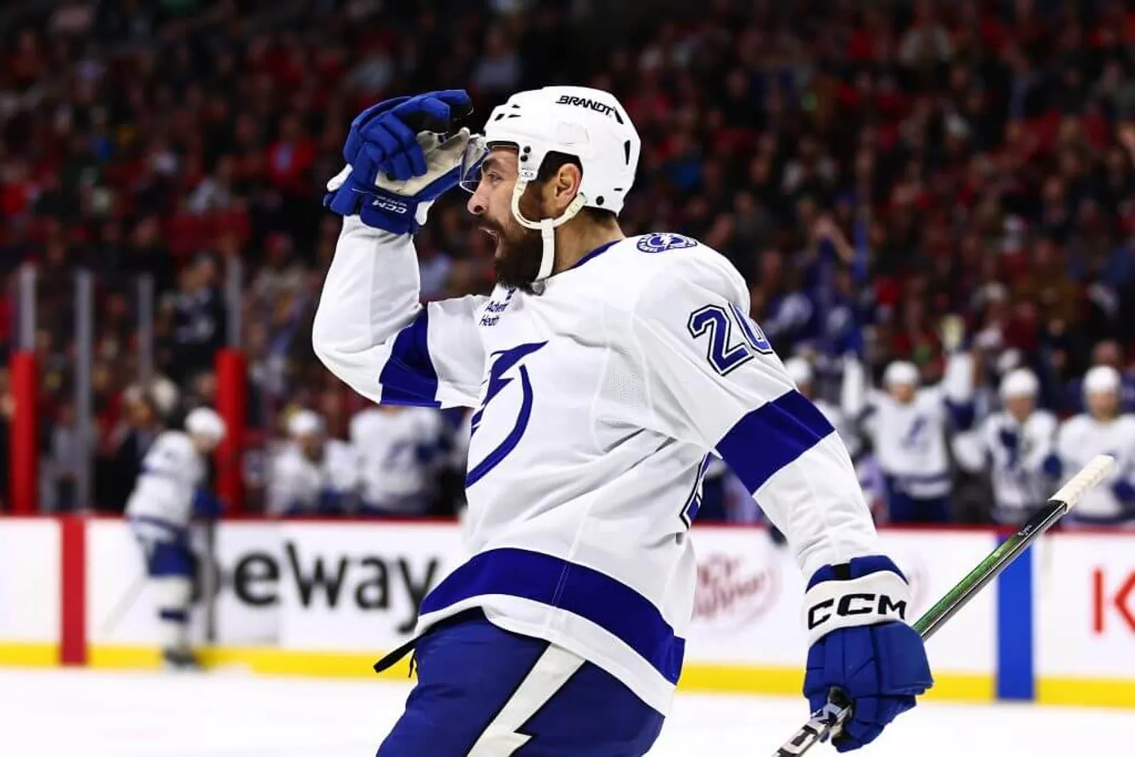 Tampa Bay Lightning left wing Nick Paul